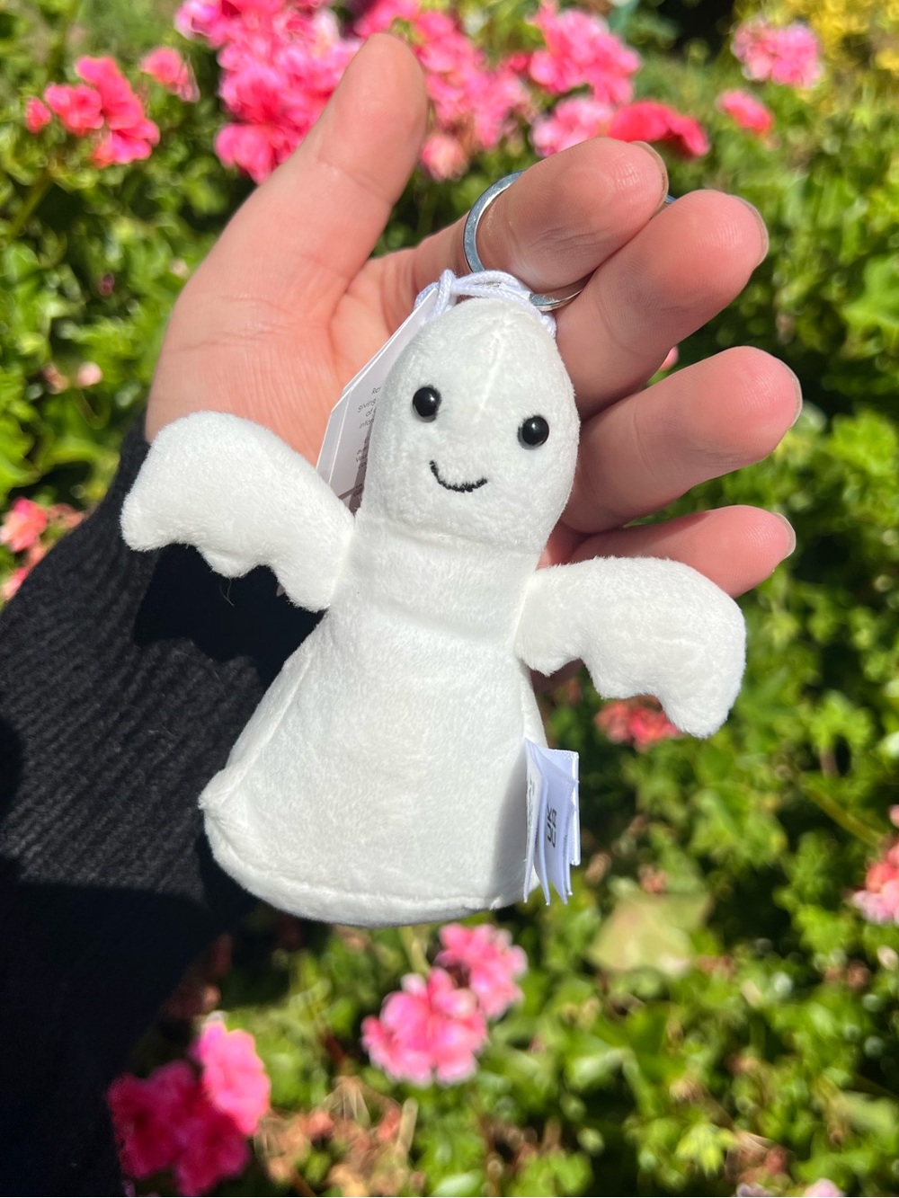 GHOST PLUSH KEYCHAIN